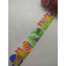 Лента репсовая с рисунком 25мм, цена за 1 м